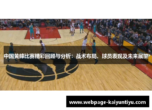中国黄蜂比赛精彩回顾与分析：战术布局、球员表现及未来展望